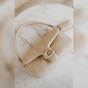 NWOT Coach Pillow Tabby Shoulder Bag 26 (Ivory)